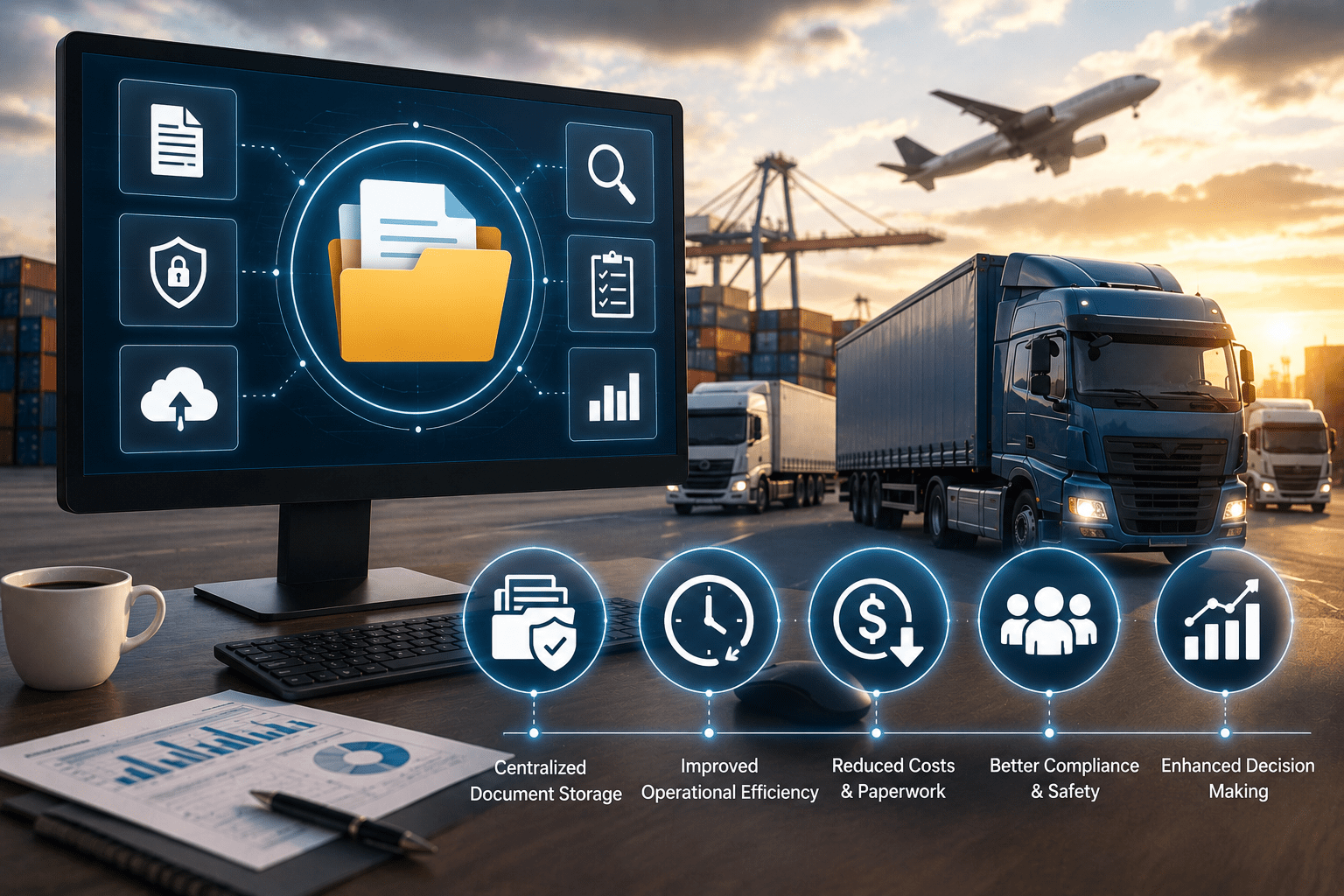 DMS for Transportation Company Feature Image