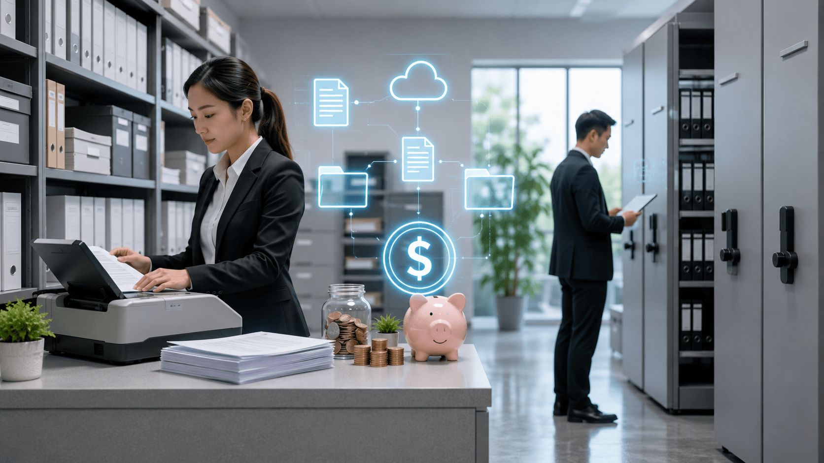 Document management cost savings