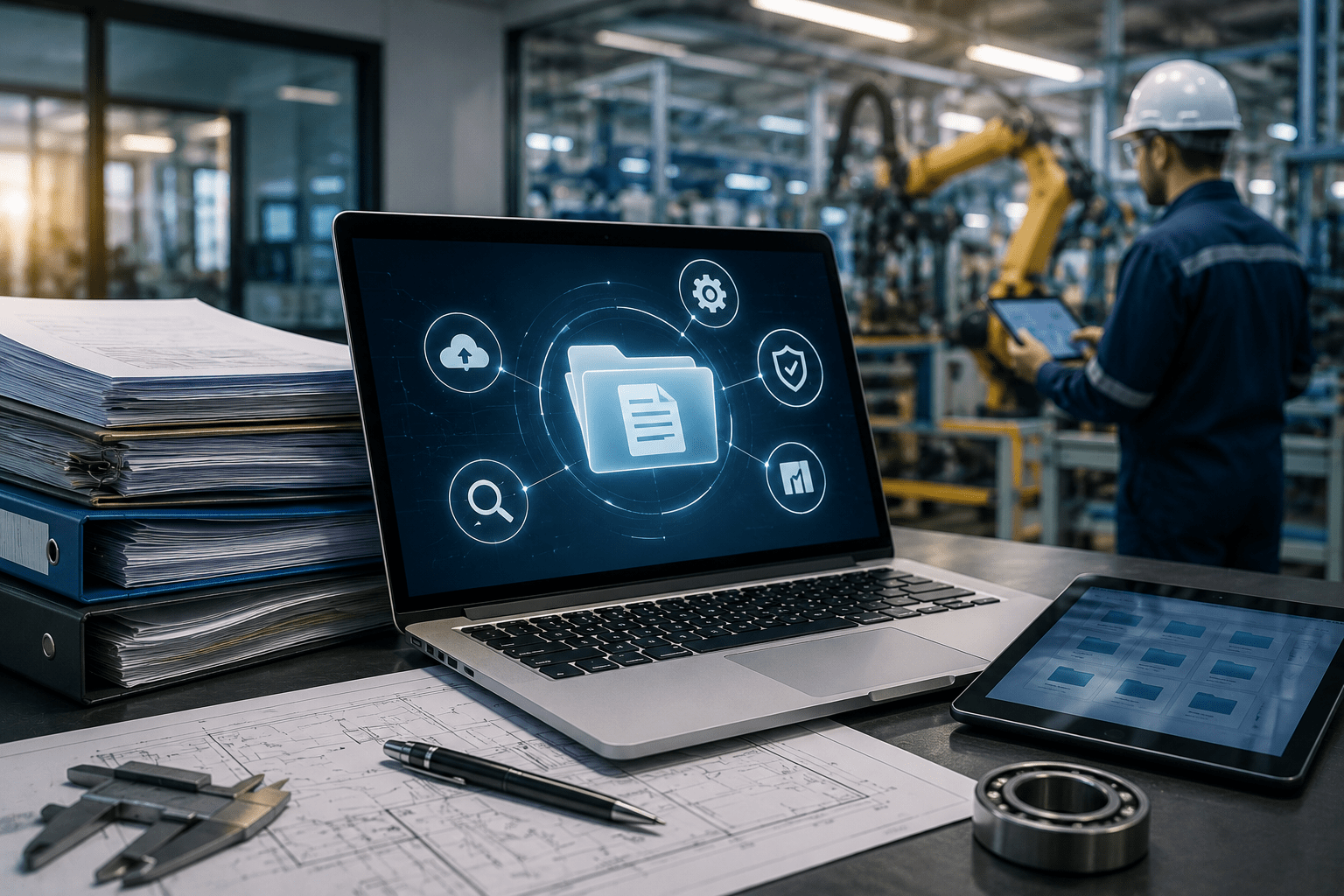 Digital Document Management Systems for maufacturing