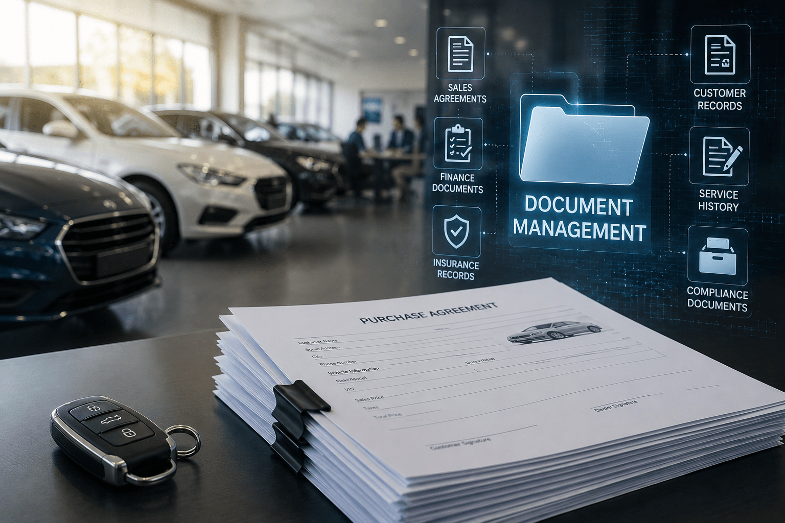 Auto Dealership – Document Management Feature Image