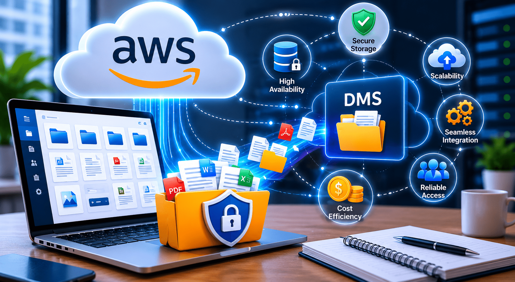 Storage Solution for DMS - AWS