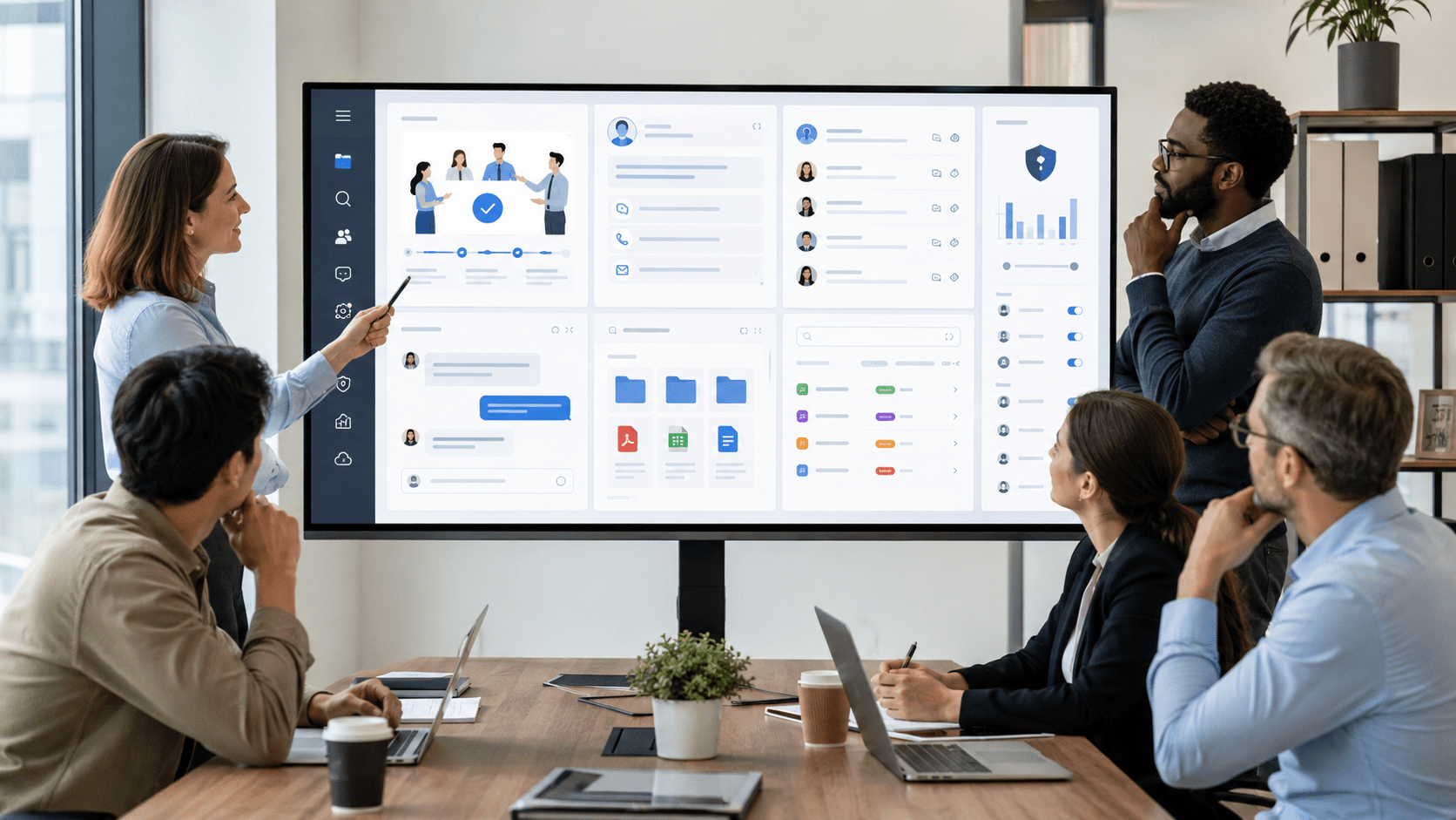 Team reviews DMS improvements