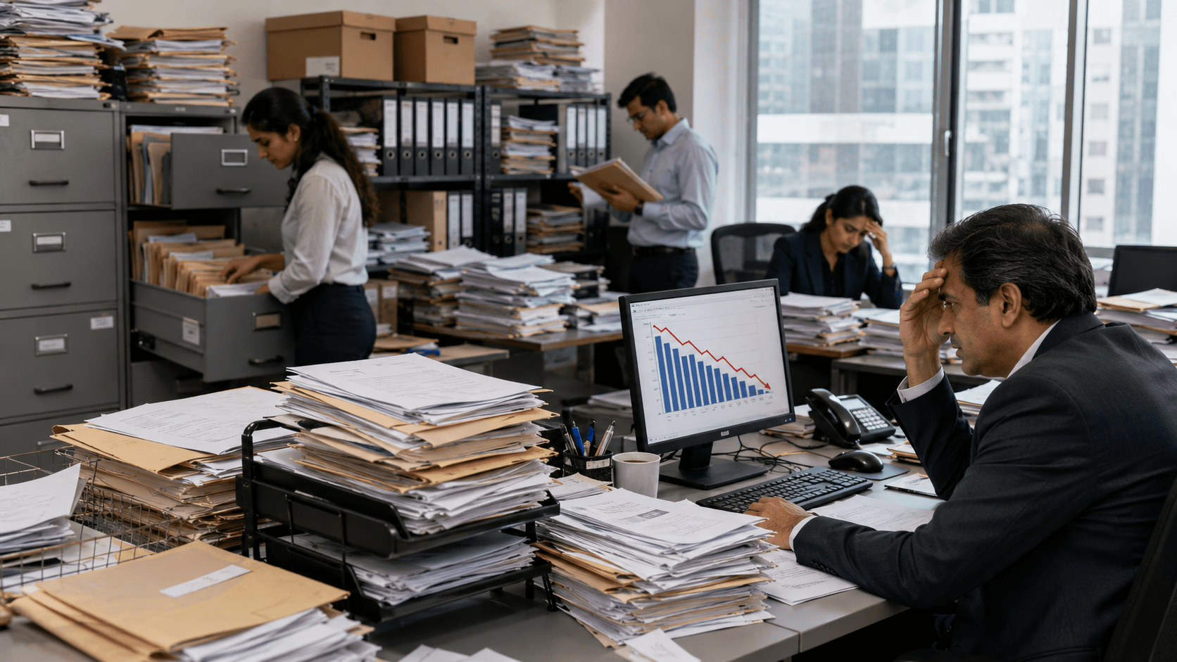 Paperwork causes profit loss