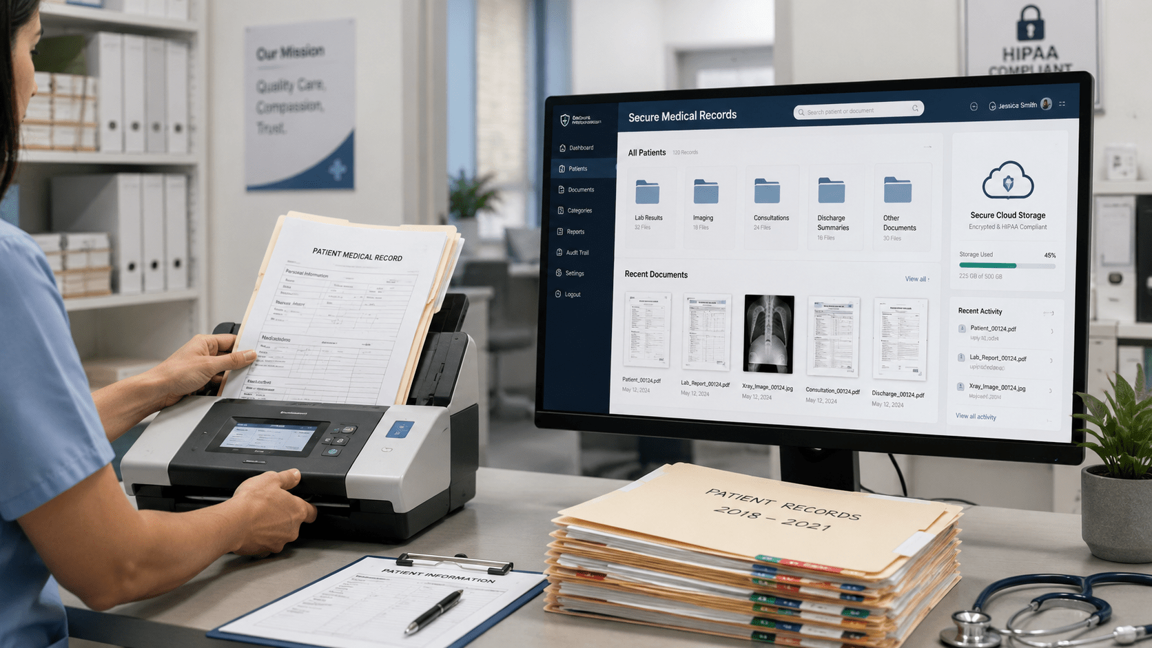 Medical files go digital