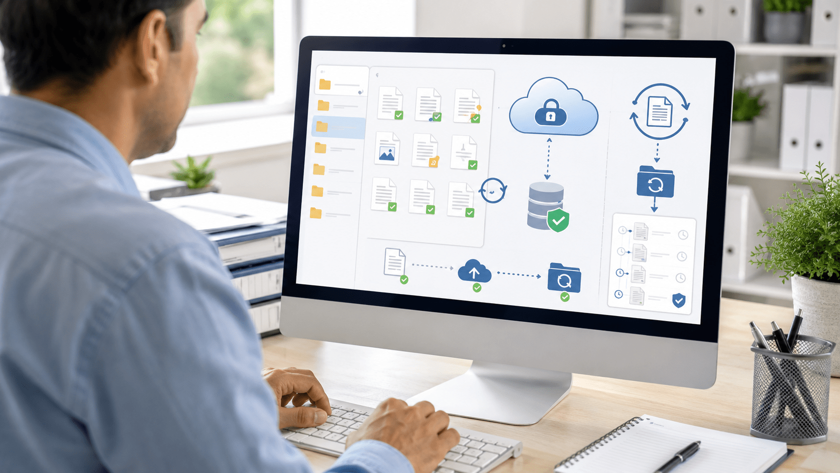 DMS backup and recovery for data protection