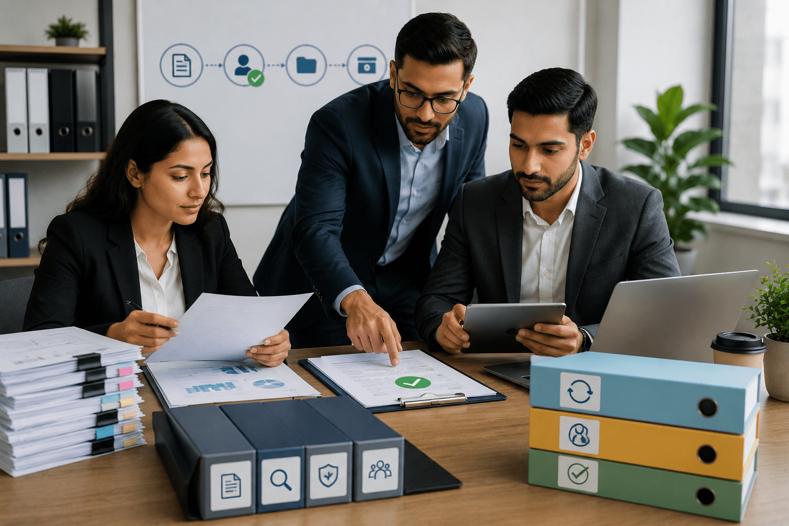 Document control system workflow