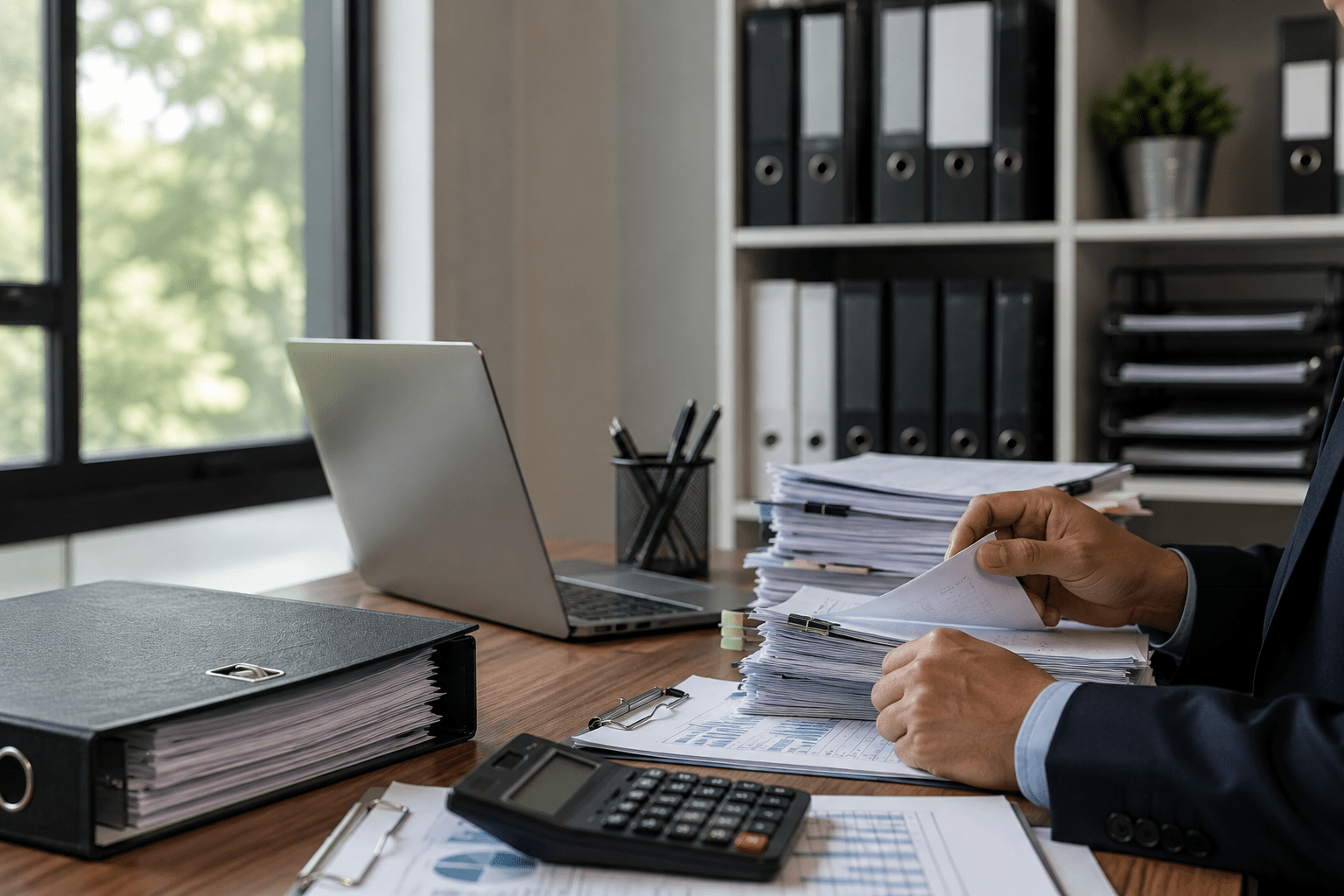 Accounting document management