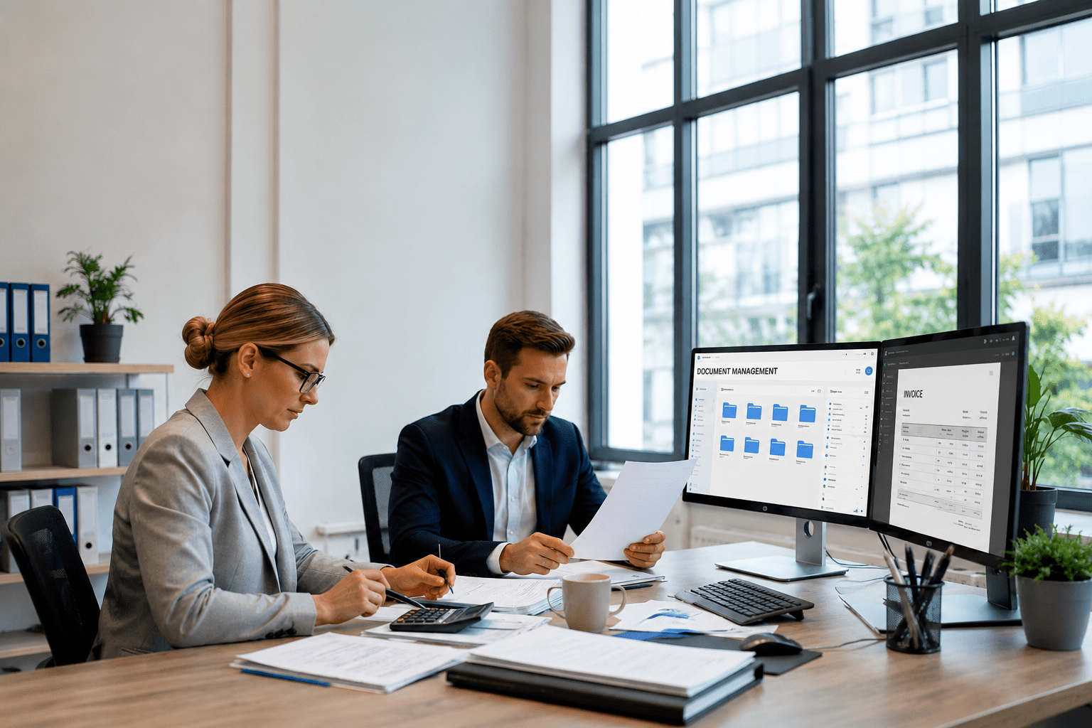 Accountants use document management
