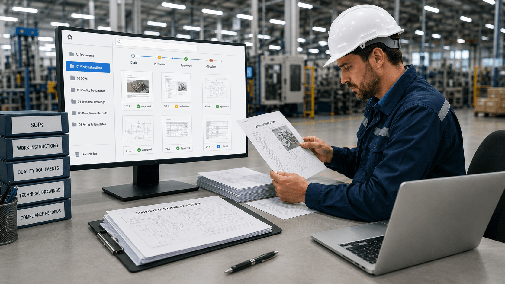 Manufacturing - document management software