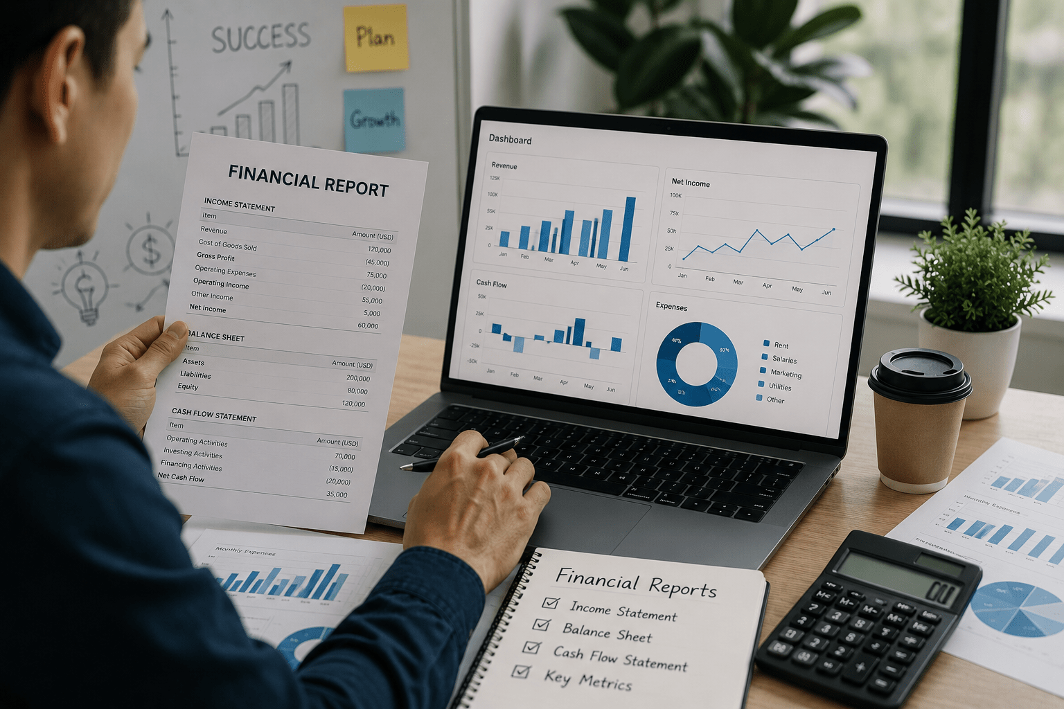 Financial reporting for small businesses and startups