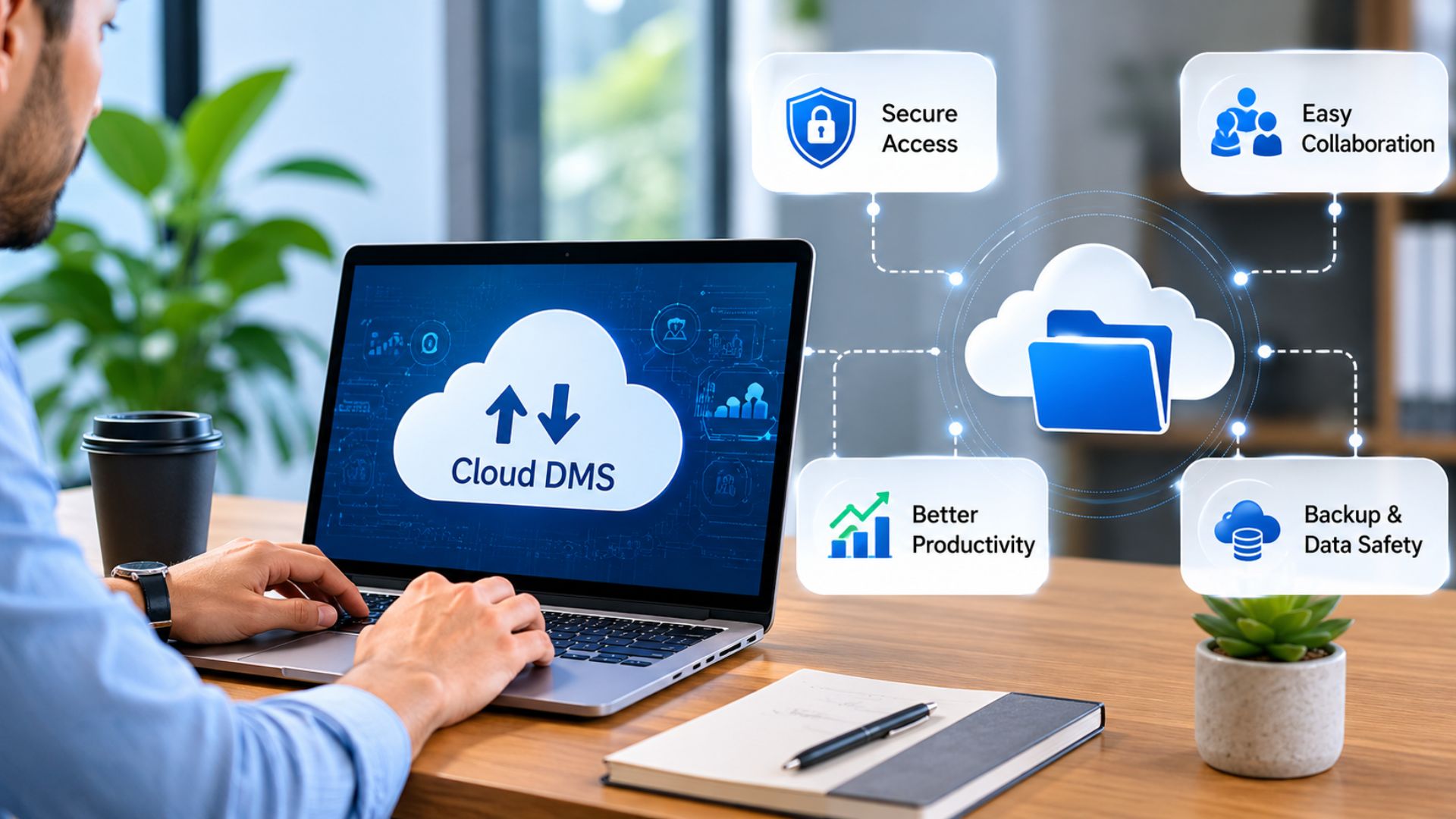 Cloud DMS improving employee productivity