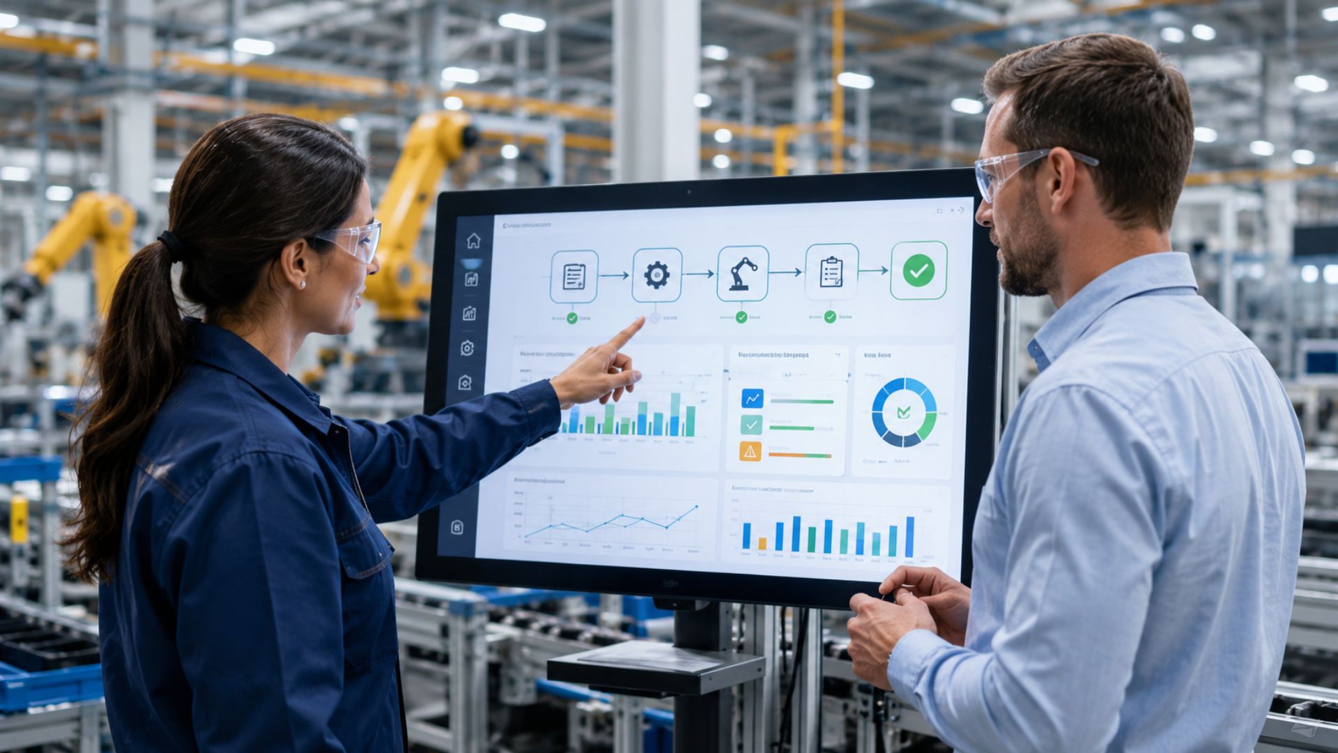 Business process automation in manufacturing