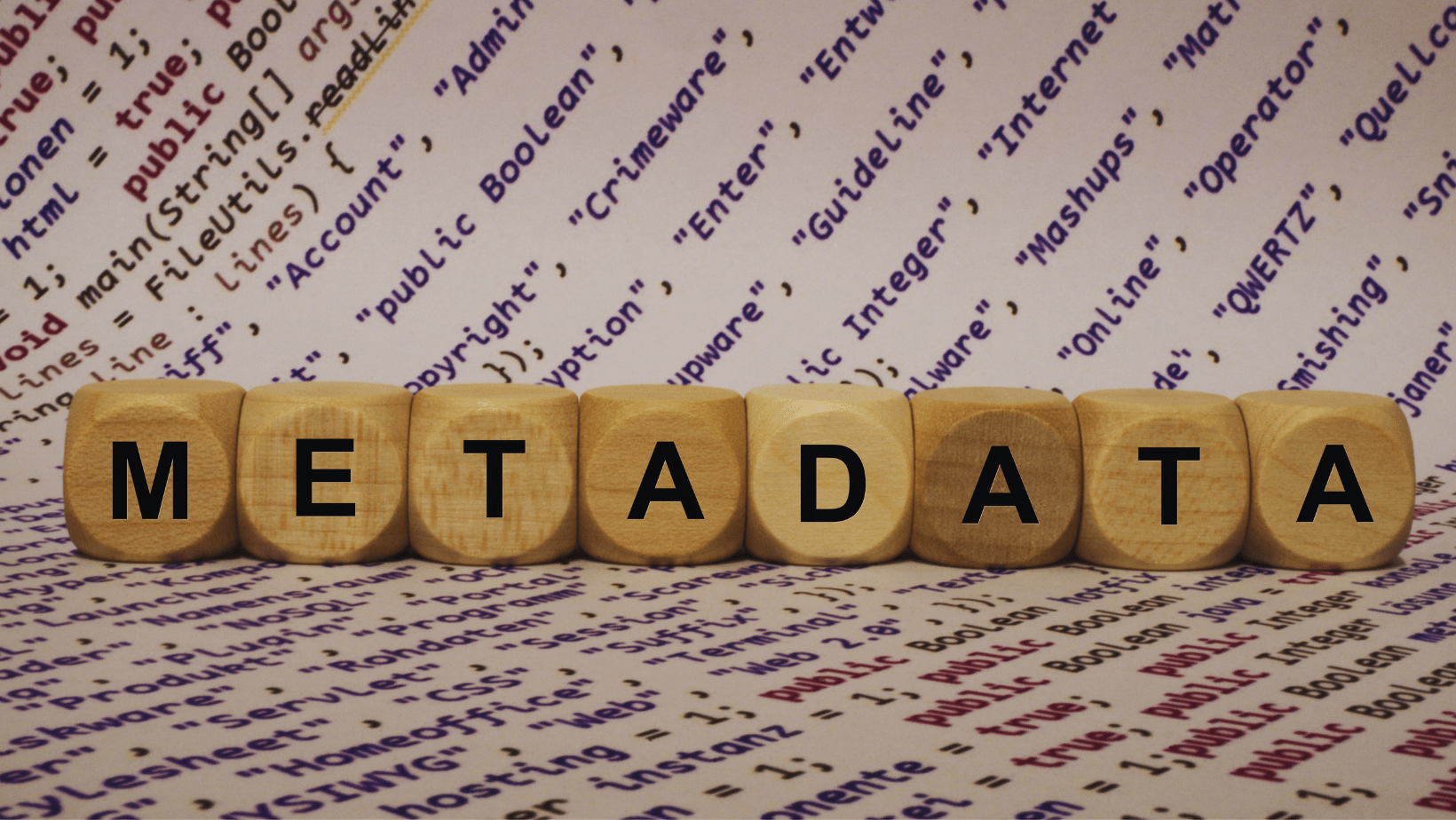 Metadata in DBMS