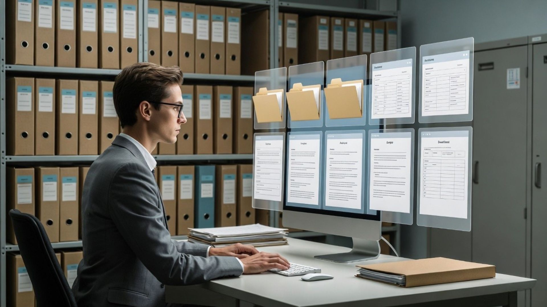 Electronic document management system for government and public sector