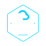 Hosted on Google cloud